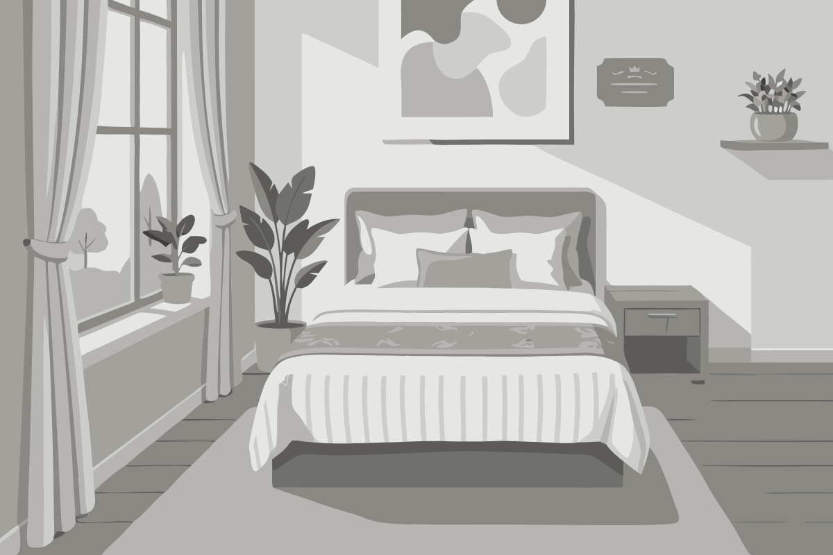 Cama em Dormitório Feminino com 4 Camas